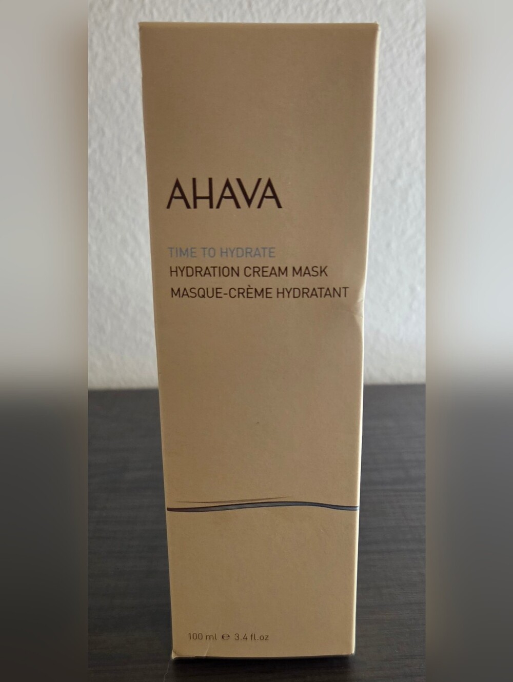 🕯AHAVA Time to Hydrate Hydration Cream Mask 3.4 oz / 100 mL New in Box